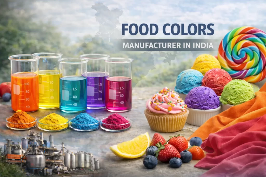 Food colors manufacturer in India Shamrock Industries