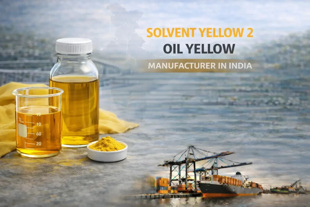 solvent yellow 2 oil yellow manufacturer in India Shamrock Industries